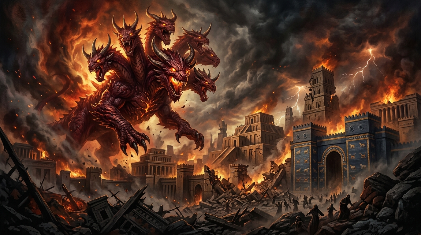 Babilonia la Grande y la Bestia Escarlata